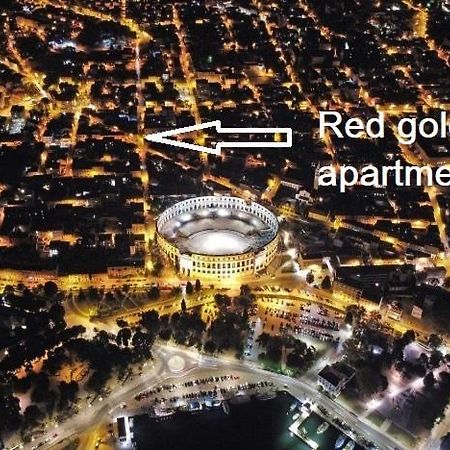 Red Gold Apartment Pula Bagian luar foto
